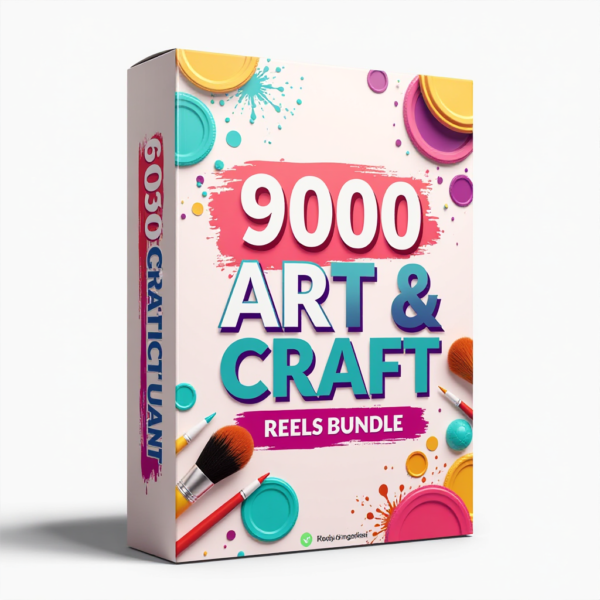 9000+ Art & Craft Reels Bundle! 🎨✨- HAVEN WLL